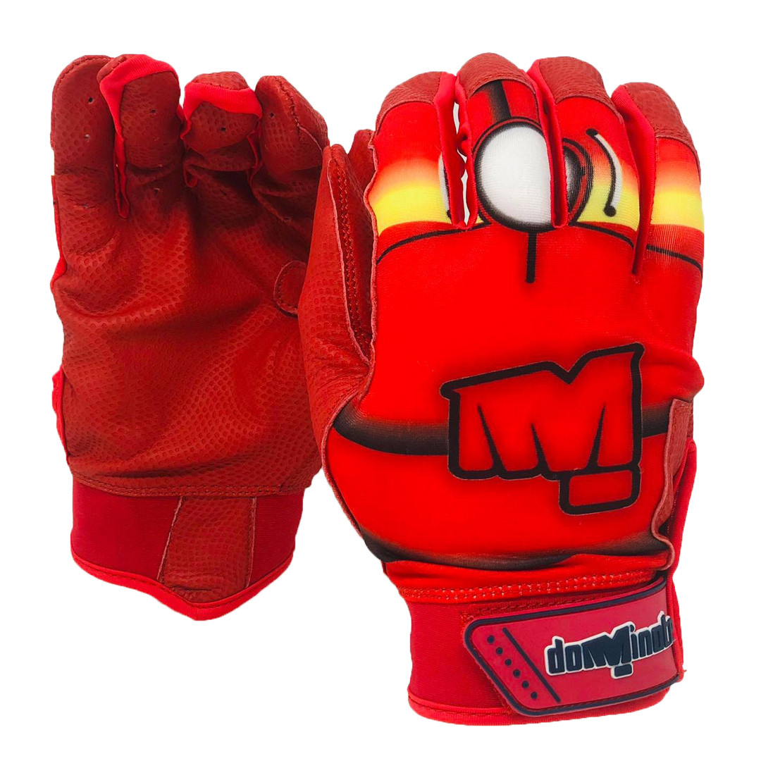 Louis Vuitton x Supreme Baseball Gloves - Red Gloves & Mittens